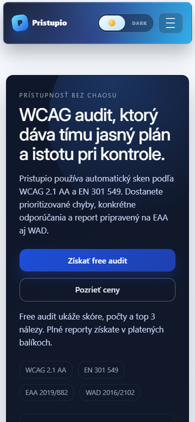 Pristupio Platform mobile
